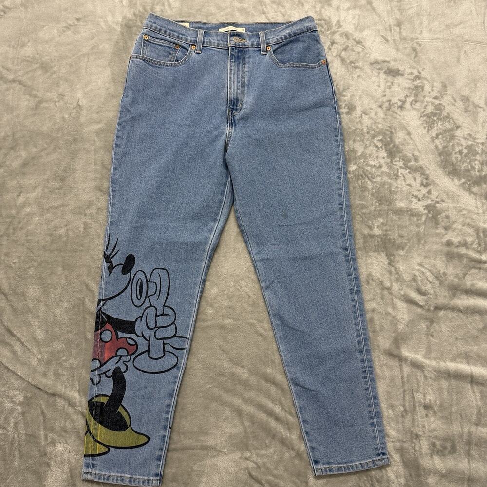 Levi's Premium x Disney Minnie Mouse High Rise Boyfriend Jeans Women's 31